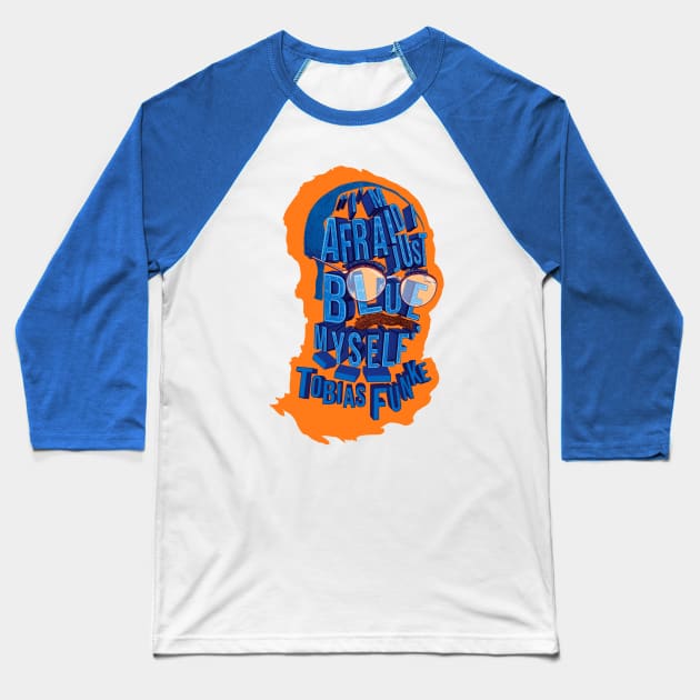 Tobias Baseball T-Shirt by NateJonesDesign